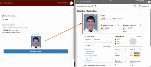 WebForm: Subir imagen estudiante