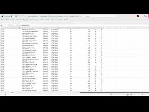 Export Standarized Test data student